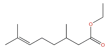Ethyl 3,7-dimethyl-6-octenoate